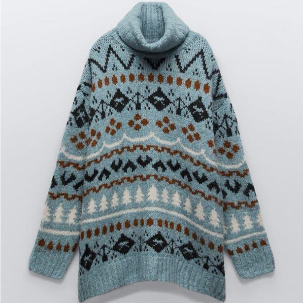 Zara longsleeve turtlenecks sweaters